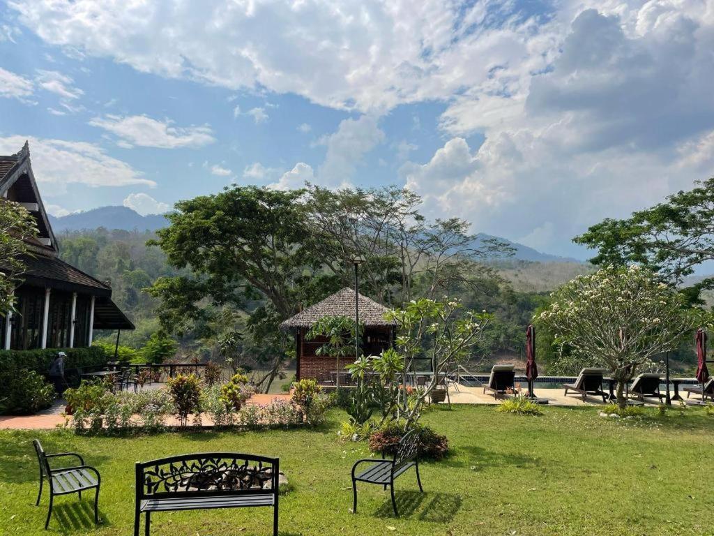 Nam Ou Riverside Resort Ban Vanglè Exterior foto